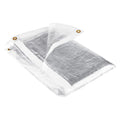 Waterproof Tarpaulin Sheet 310gsm Clear PVC – Transparent Heavy Duty Outdoor Cover with Reinforced Hems and Eyelets