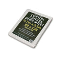 Cotton Canvas Dust Sheet – Heavy-Duty Painter’s Protective Cover (2.7m x 3.6m, 3.5kg) for Professional Decorating