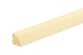 Pine Wood Natural Moulding Quadrant Trim Decorative Flooring Edge Beading Strip