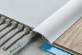 Self Adhesive Aluminium Door Threshold Strip 30 MM x 930 MM Length Silver 5in1 Installation System