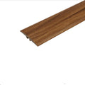 Wooden floor strip with chestnut color swatch and installation details on a white background