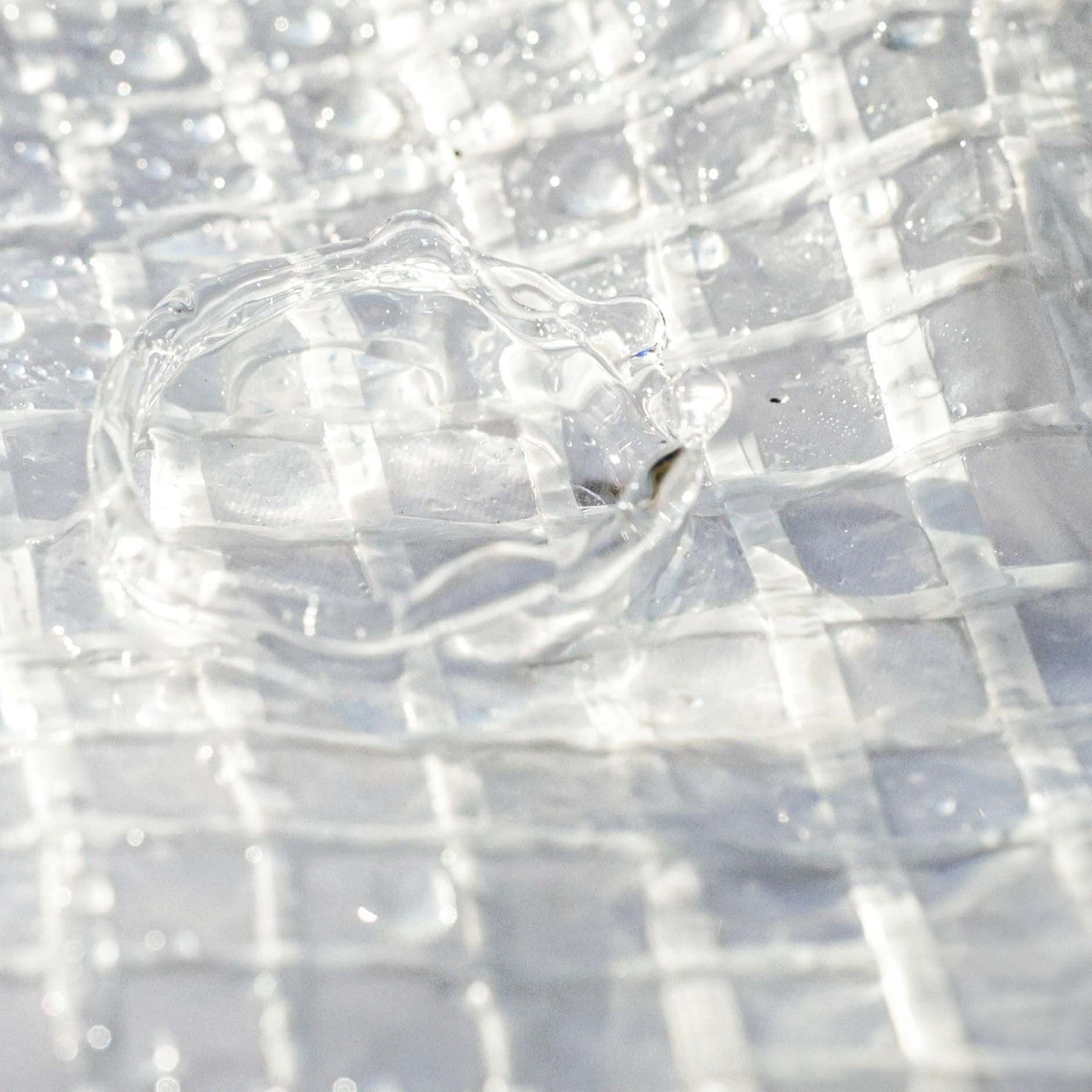 170gsm Clear Mono Cover Tarpaulin – Waterproof UV-Proof Outdoor Sheet