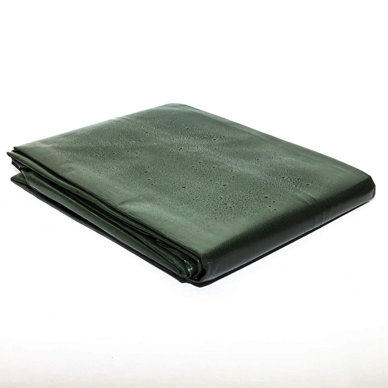 Heavy Duty Tarpaulin 250gsm – Green Brown Waterproof UV-Resistant Outdoor Protective Cover for Garden & Construction