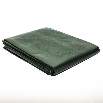 Heavy Duty Tarpaulin 250gsm – Green Brown Waterproof UV-Resistant Outdoor Protective Cover for Garden & Construction