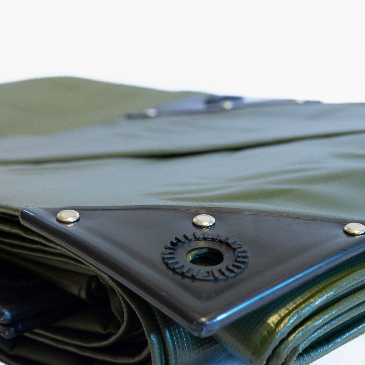 Waterproof Tarpaulin Sheet 560gsm PVC – Heavy Duty Ultra Tough Cover with 20mm Brass Eyelets for Industrial Use