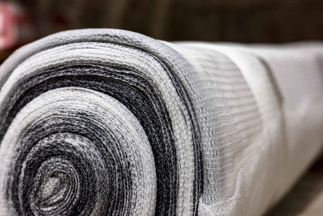 Debris Netting 60gsm Flame Retardant – 2m x 50m White Safety Mesh Roll (CPAI 84 Certified)