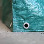 Green Pallet Cover 140gsm – Heavy Duty Waterproof Polyethylene Sheet for Industrial and Warehouse Storage