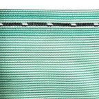 110gsm Green HDPE Wind Barrier Mesh with 50% Shade & 40% Airflow Reduction – UV Stabilised with 5cm Eyelets