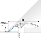 A65 50mm  Anodised Aluminium Door Threshold Strip