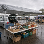 Heavy Duty Silver Waterproof Tarpaulin 140gsm - UV-Resistant PE Storage Cover with Reinforced Eyelets for All-Weather