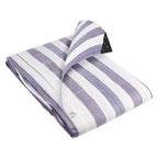 Waterproof Tarpaulin Sheet 170GSM Striped – Heavy-Duty Market Cover with Reinforced Eyelets for Events and Trade Use Blue White