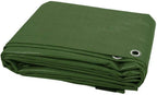 Heavy Duty Waterproof Tarp Sheet 200GSM Green - Reinforced UV Resistant Tarpaulin with Metal Eyelets & Reinforced Edges
