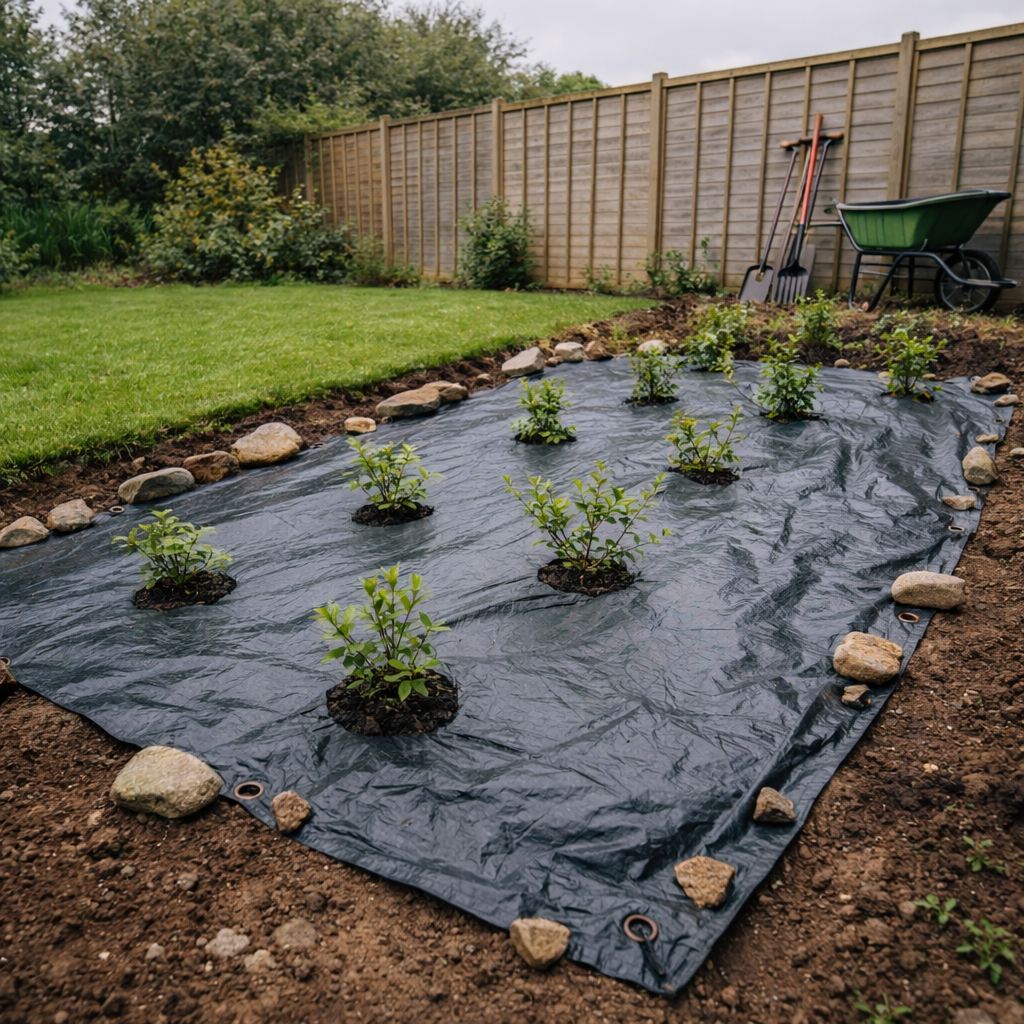 Heavy Duty Waterproof Tarpaulin 200gsm - UV-Protected Polyethylene Cover with Reinforced Eyelets for All Weather Use