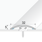 A66 32mm Anodised Aluminium Door Threshold Strip