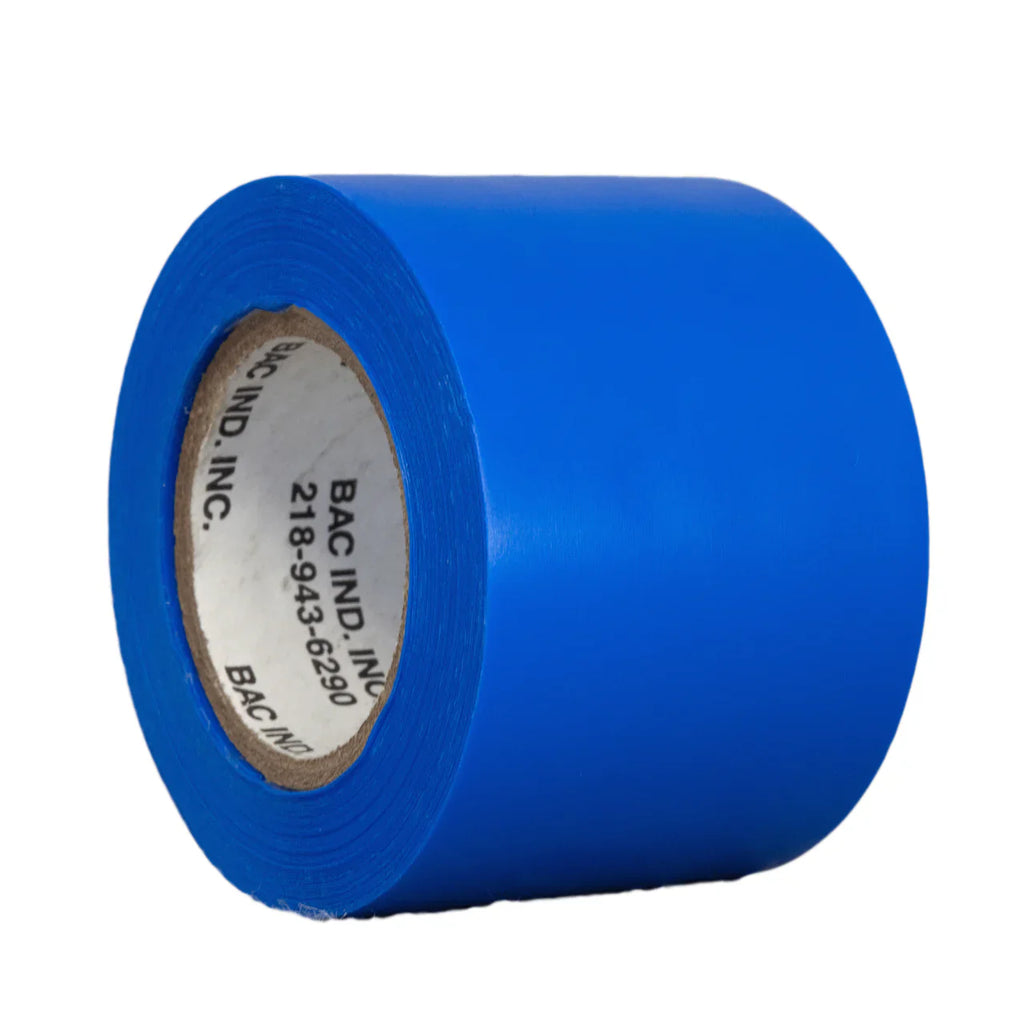 Tarpaulin Repair Tape High Quality – 2" x 35' Heavy Duty Waterproof Adhesive for Woven Polyethylene Covers blue