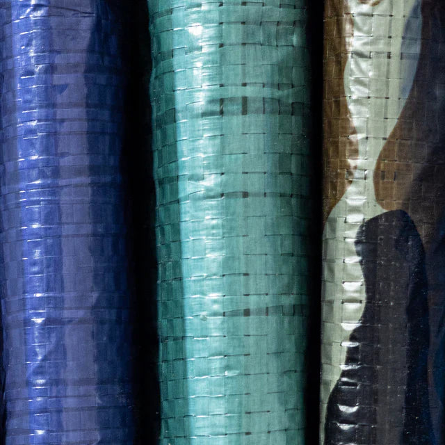 80GSM Waterproof Tarpaulin Blue Economy Cover Sheet With Eyelets