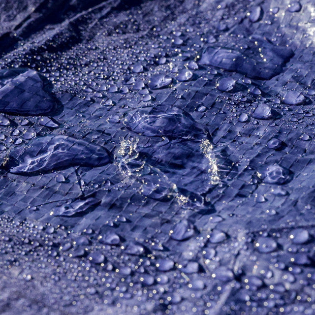 80GSM Waterproof Tarpaulin blue Economy Cover Sheet With Eyelets