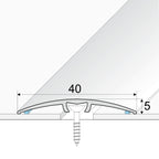 A64 40mm Anodised Aluminium Door Threshold Strip