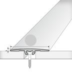 Technical drawing of a ceiling tile with measurements on a white background