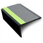 ASR - 63 x 35mm Tredsafe Non Slip Aluminator® Slimline PVC Stair Nosing