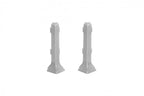Anodised Aluminium Skirting Board Trim Profile