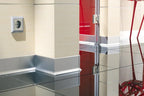 Anodised Aluminium Skirting Board Trim Profile