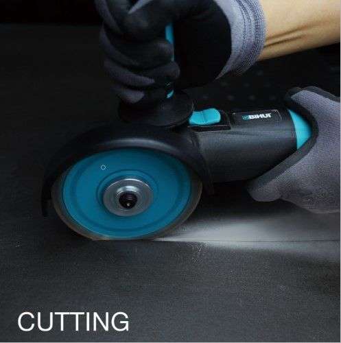 1200W Variable Speed Angle Grinder – Suitable for 125mm Cutting & Grinding Blades