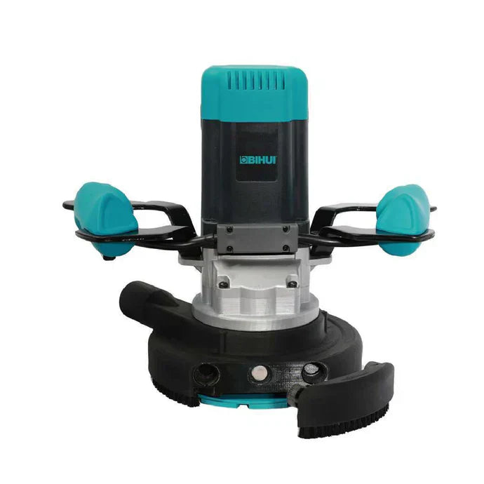 Bihui 1900W Concrete Grinder with 180mm Dual Row Diamond Disc