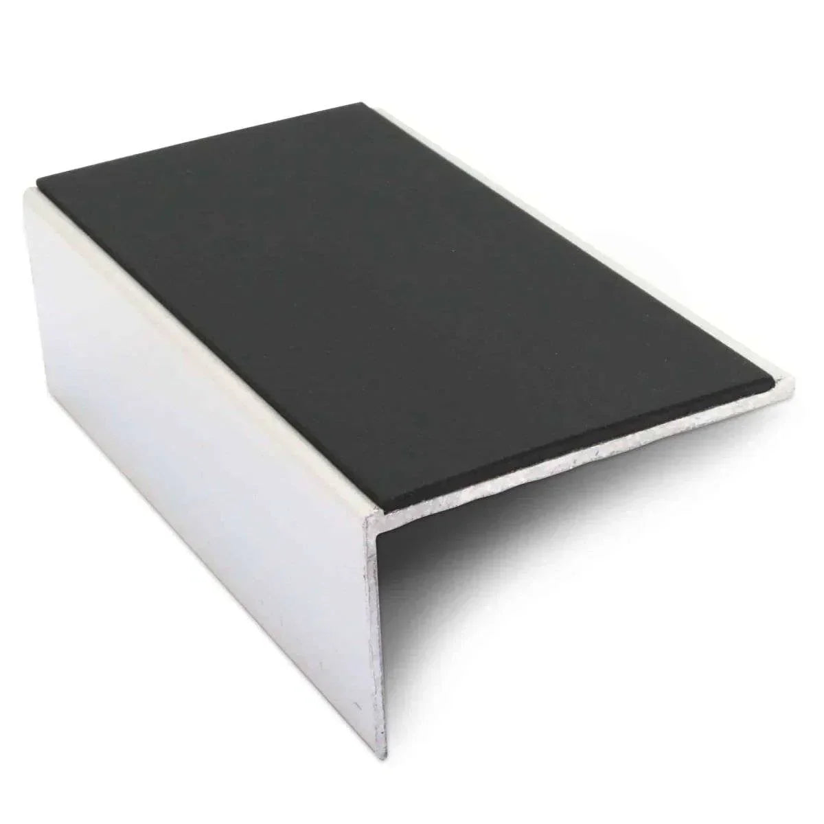 NSL01 56 x 32mm Aluminium Non Slip Stair Nosing Edge Trim With Pvc Insert