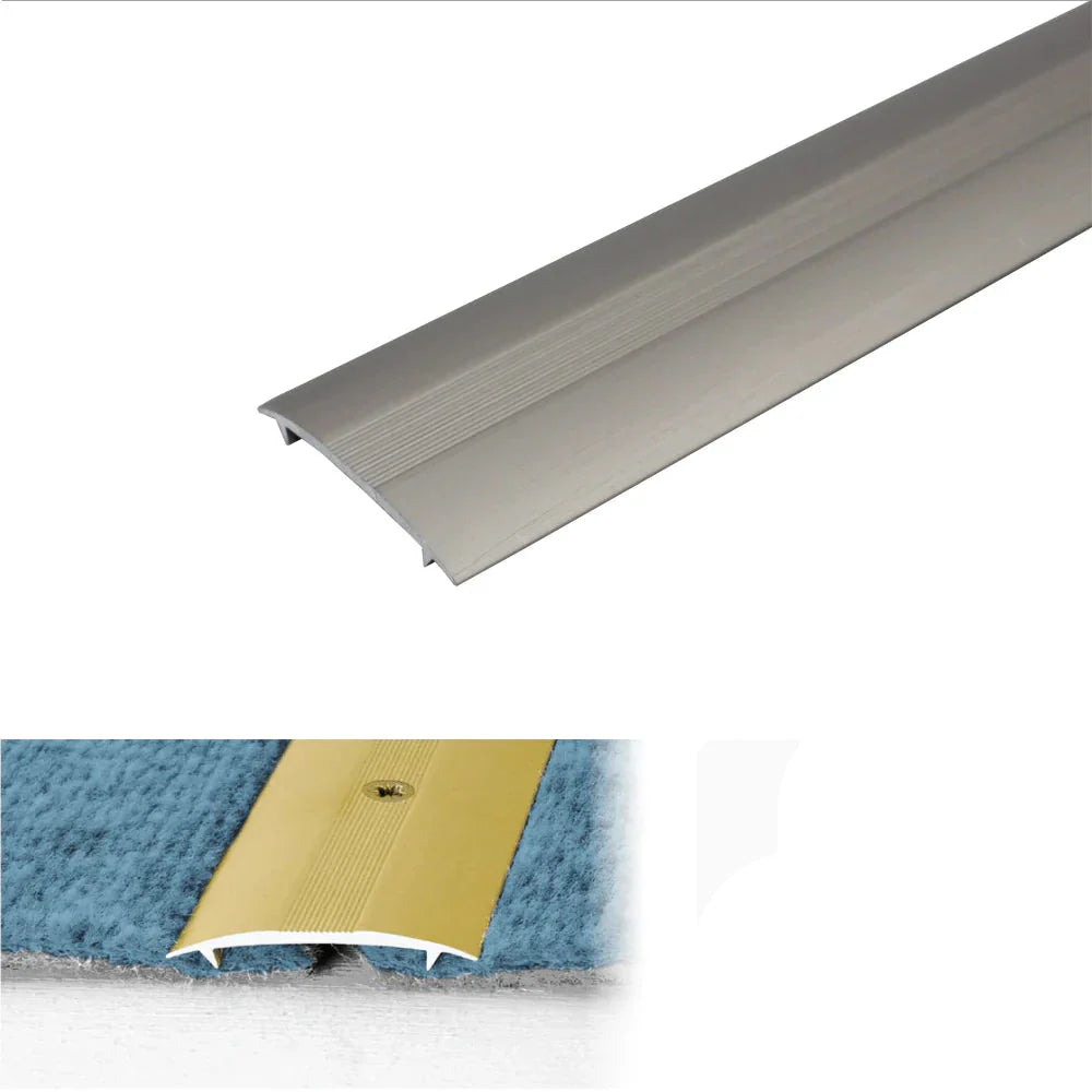 Metal strip with 'INOX' label, shown on a white background with additional details.