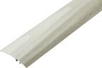 Aluminium Wood Effect Door Threshold Strip 47 MM x 930 MM Length Self-Adhesive Trim for Laminate Floors LW47