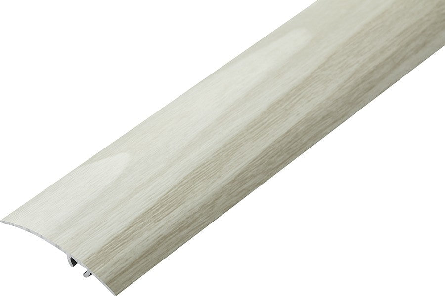 Aluminium Wood Effect Door Threshold Strip 47 MM x 930 MM Length Self-Adhesive Trim for Laminate Floors LW47