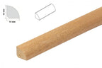 Decorative Flooring Window Edge Beading Worktop Strip uPVC 13mm Quadrant Trim Moulding