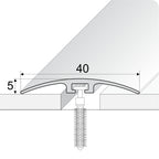 E64 PVC Wood-Style 40mm Door Transition Strip