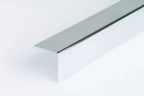 Equal & Unequal Gold & Silver Brushed Finish PVC Plastic Corner Angle Trim Profiles 90°