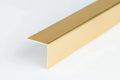 Equal & Unequal Gold & Silver Brushed Finish PVC Plastic Corner Angle Trim Profiles 90°