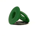 Plastic Eyelets 12mm Snap-N-Tap Heavy Duty Tarpaulin Repair Kit - Tool-Free Weatherproof Fasteners in Multiple Colors Green