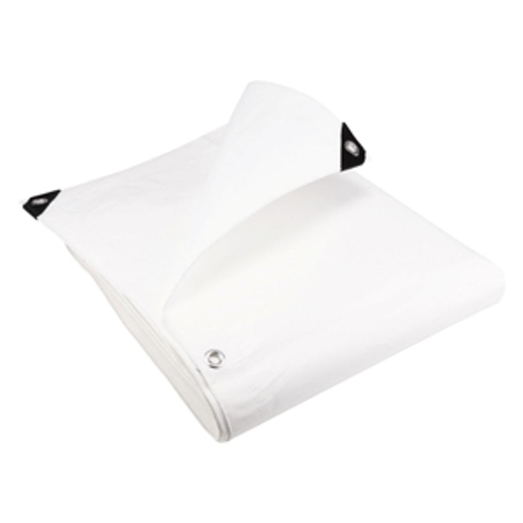 White Flame Retardant Tarpaulin 200gsm – Heavy Duty Industrial and Outdoor Safety Cover