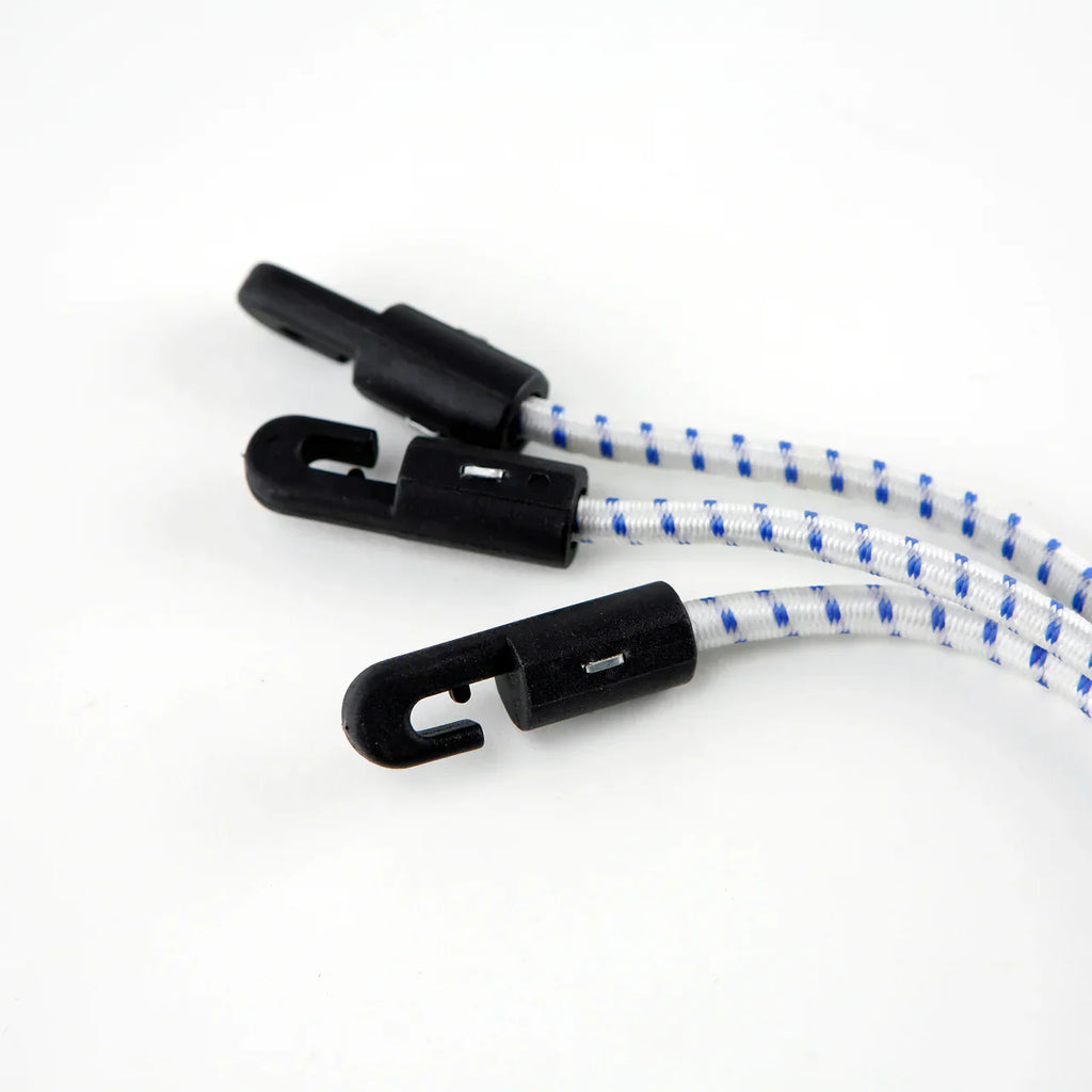 Bungee Cord Ties 30cm – Heavy Duty Elastic Fasteners for Tarpaulins, Scaffold Sheeting, and Debris Netting (Pack of 25)