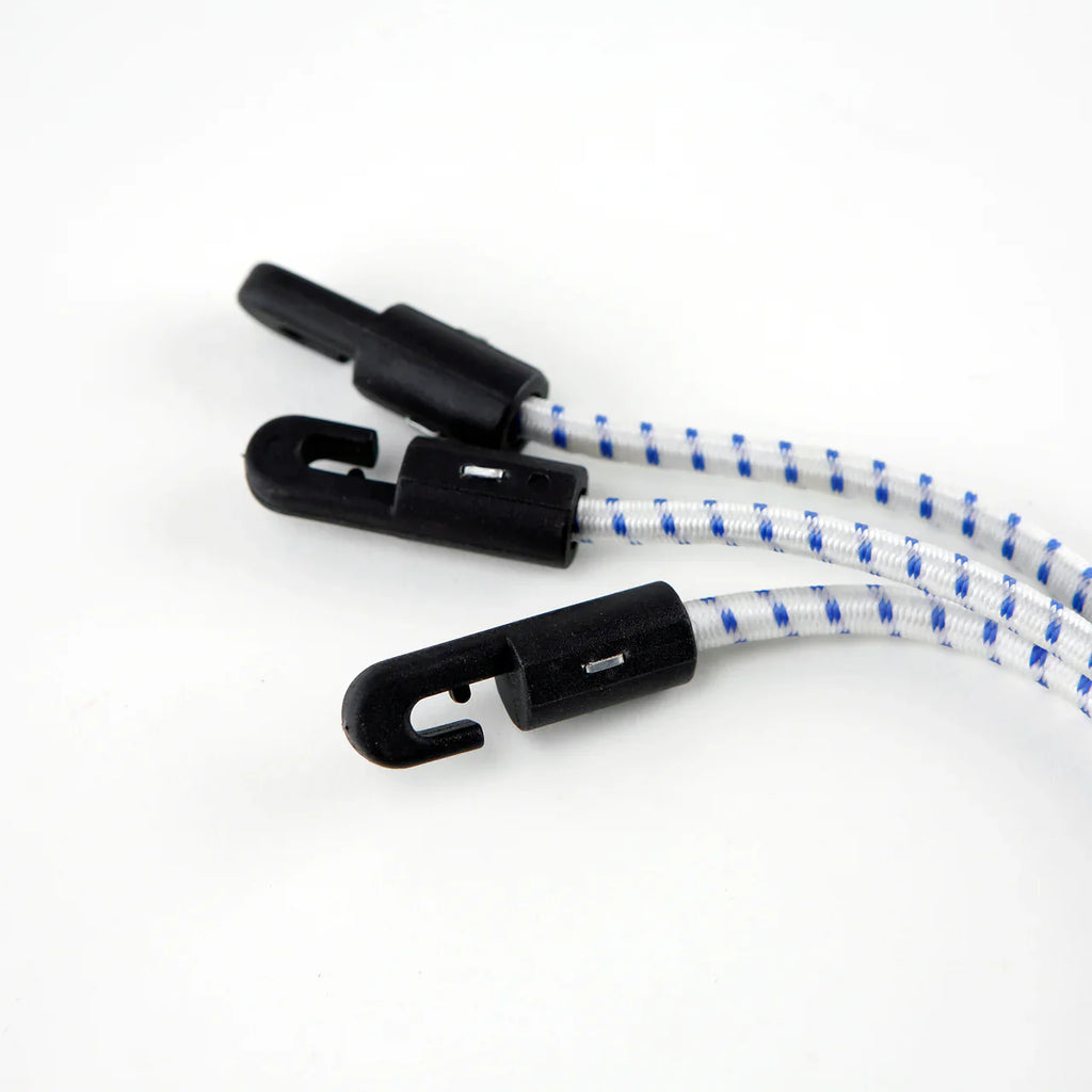Bungee Cord Ties 30cm Heavy Duty Pack of 25 – Professional Elastic Fasteners for Scaffold Sheeting and Debris Netting