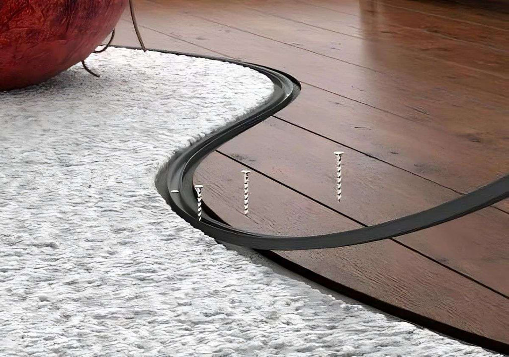40mm PVC Flex Line Flooring Transition Strip – Flexible Threshold Profile