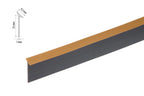 Flexible Waterproof Adhesive Edge Worktop Seal Strip Trim - Kitchen Bathroom