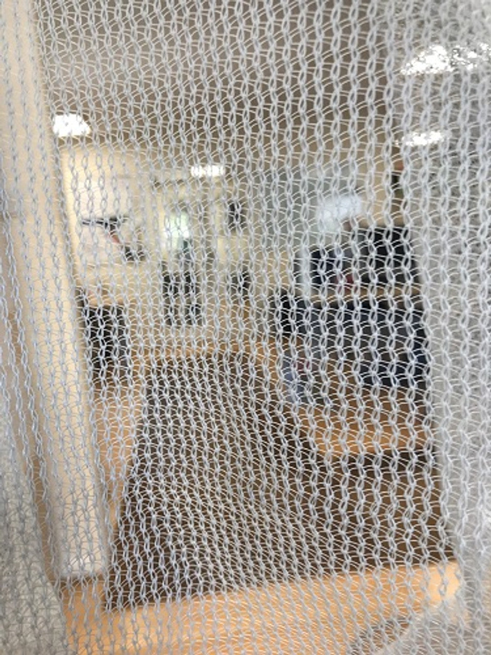 Heavy Duty Debris Netting – 100gsm Grey & 150gsm Green with Reinforced Eyelets