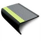 ASB 65 x 36mm  Non Slip Tredsafe Aluminator Slimline PVC Stair Nosing