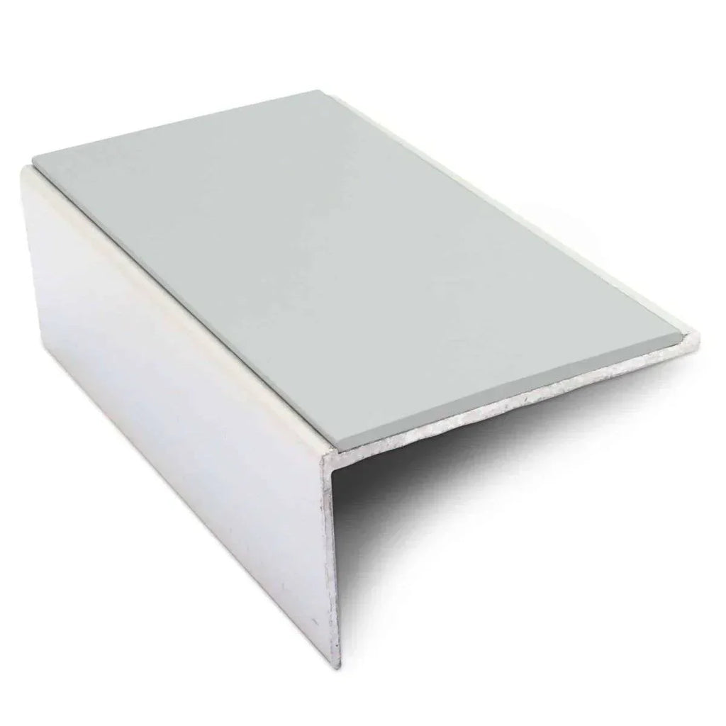 NSL01 56 x 32mm Aluminium Non Slip Stair Nosing Edge Trim With Pvc Insert