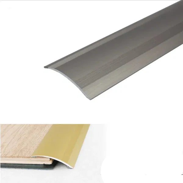 Metallic strip with 'INOX' label on a white background