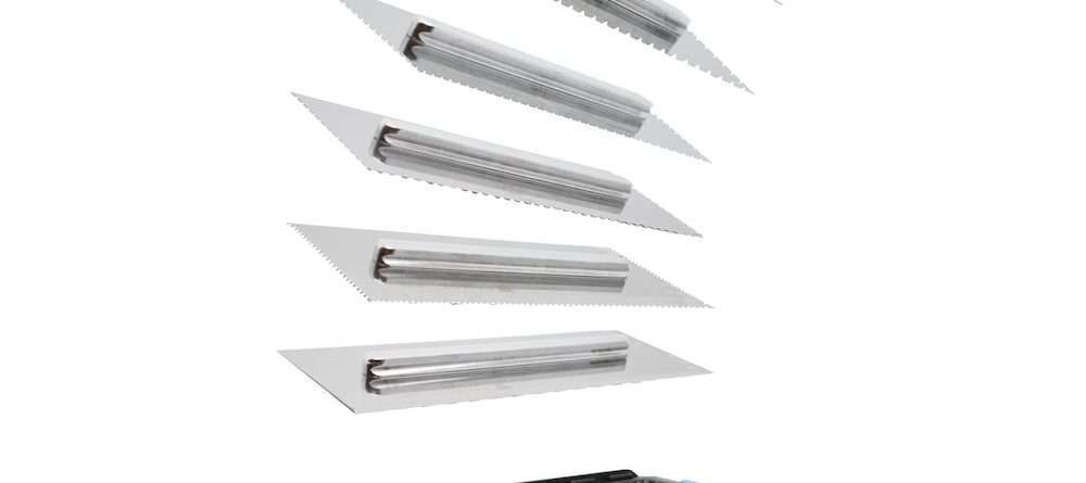 Multi-Size Interchangeable Notched Flooring Trowel – Professional Adhesive Tool