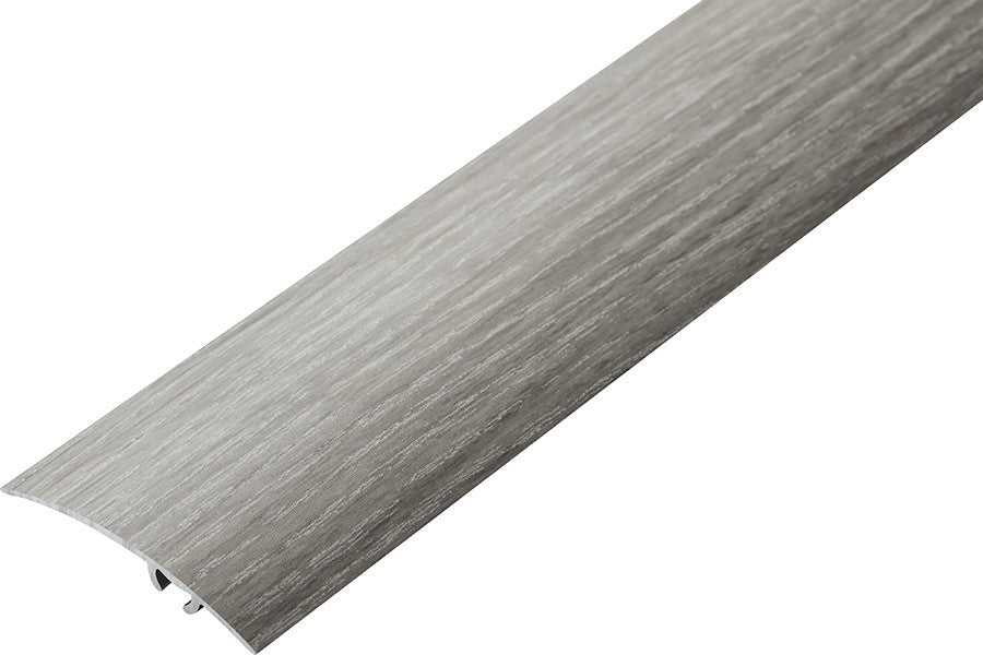 Aluminium Wood Effect Door Threshold Strip 47 MM x 930 MM Length Self-Adhesive Trim for Laminate Floors LW47