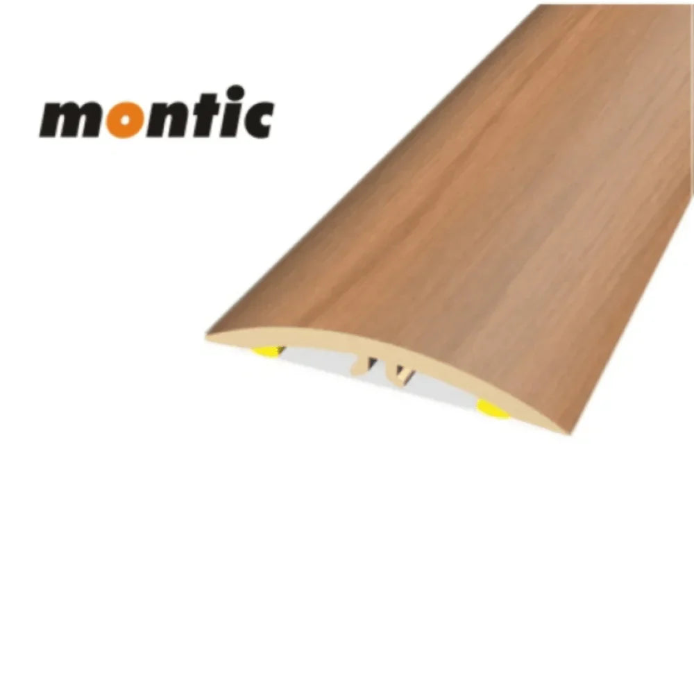 M-M0300 PVC 30mm Wood-Effect Flat Self-Adhesive Door Threshold Strip