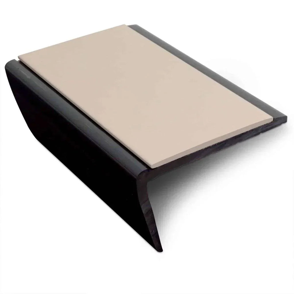 NHB 72x38mm Heavy Duty Hard Nose PVC Stair Nosing – Non-Slip Profile